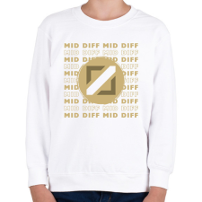 PRINTFASHION League of Legends - MID DIFF - Gyerek pulóver - Fehér gyerek pulóver, kardigán