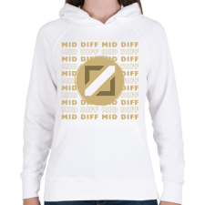 PRINTFASHION League of Legends - MID DIFF - Női kapucnis pulóver - Fehér női pulóver, kardigán