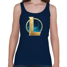 PRINTFASHION League of legends - Női atléta - Sötétkék