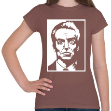 PRINTFASHION lealand palmer - Női póló - Mogyoróbarna