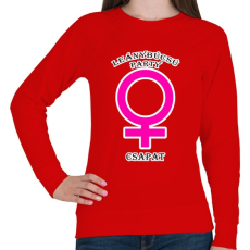 PRINTFASHION Leánybúcsú PCS - Női pulóver - Piros