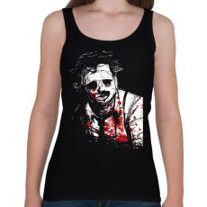PRINTFASHION Leatherface - Női atléta - Fekete
