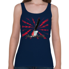 PRINTFASHION LÉCCI SZÓLJ BE - Női atléta - Sötétkék