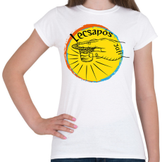 PRINTFASHION lecsapós 2 - Női póló - Fehér