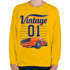 PRINTFASHION Lee tábornok - Gyerek pulóver - Sárga