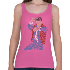 PRINTFASHION Légdeszkás - Női atléta - Rózsaszín női trikó