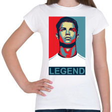 PRINTFASHION Legenda - Női póló - Fehér női póló