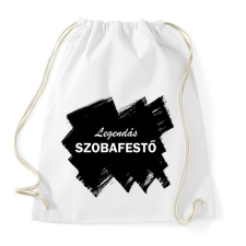 PRINTFASHION Legendás szobafestő - Sportzsák, Tornazsák - Fehér tornazsák
