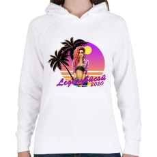 PRINTFASHION Legénybúcsú 2020 - Női kapucnis pulóver - Fehér