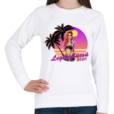 PRINTFASHION Legénybúcsú 2020 - Női pulóver - Fehér