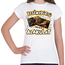 PRINTFASHION Legénybúcsú alakulat egyedi képpel - Női póló - Fehér női póló