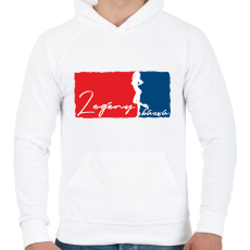 PRINTFASHION Legénybúcsú - Férfi kapucnis pulóver - Fehér