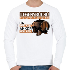 PRINTFASHION legénybúcsú folyamatban - Férfi pulóver - Fehér női pulóver, kardigán