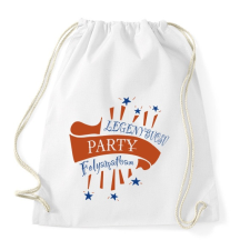 PRINTFASHION Legénybúcsú folyamatban - Sportzsák, Tornazsák - Fehér tornazsák