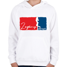 PRINTFASHION Legénybúcsú - Gyerek kapucnis pulóver - Fehér