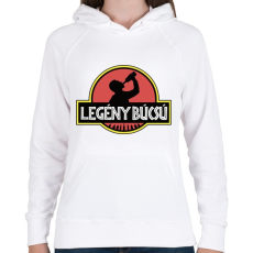 PRINTFASHION Legénybúcsú J-park  - Női kapucnis pulóver - Fehér