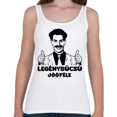 PRINTFASHION Legénybúcsú jóféle - Női atléta - Fehér