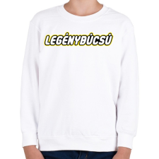 PRINTFASHION legenybucsu-lego - Gyerek pulóver - Fehér gyerek pulóver, kardigán