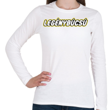 PRINTFASHION legenybucsu-lego - Női hosszú ujjú póló - Fehér női póló