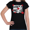 PRINTFASHION Legénybúcsú - Női póló - Fekete