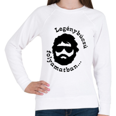 PRINTFASHION Legénybúcsú - Női pulóver - Fehér