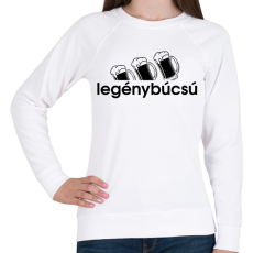 PRINTFASHION Legénybúcsú - Női pulóver - Fehér