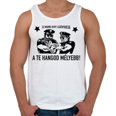 PRINTFASHION Legénybúcsú sztárok - Férfi atléta - Fehér