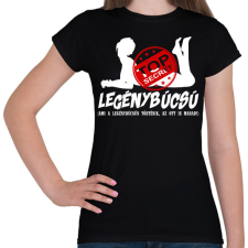 PRINTFASHION Legénybúcsú Top Secret - Női póló - Fekete női póló