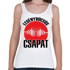 PRINTFASHION Legénybúcsús csapat - Női atléta - Fehér