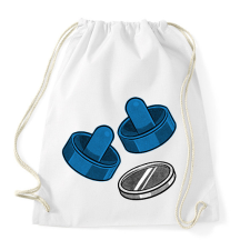 PRINTFASHION Léghoki - Sportzsák, Tornazsák - Fehér tornazsák