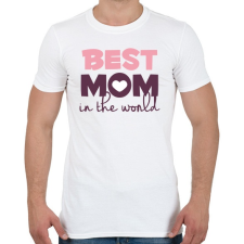 PRINTFASHION Legjobb Anyuka a világon - Férfi póló - Fehér férfi póló