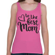 PRINTFASHION Legjobb Anyuka - Női atléta - Rózsaszín