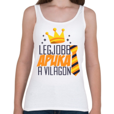 PRINTFASHION Legjobb apuka a világon! - Női atléta - Fehér