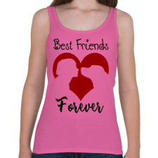 PRINTFASHION Legjobb barátok örökké (nő) - Női atléta - Rózsaszín női trikó
