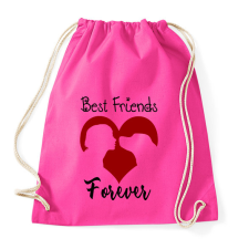 PRINTFASHION Legjobb barátok örökké (nő) - Sportzsák, Tornazsák - Fukszia tornazsák