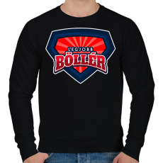 PRINTFASHION Legjobb böllér 2 - Férfi pulóver - Fekete