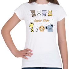 PRINTFASHION Legjobb dajka - Női póló - Fehér női póló