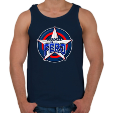 PRINTFASHION LEGJOBB FÉRJ - Férfi atléta - Sötétkék atléta, trikó