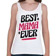 PRINTFASHION Legjobb mama - Női atléta - Fehér női trikó