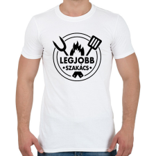 PRINTFASHION Legjobb szakács - Férfi póló - Fehér férfi póló