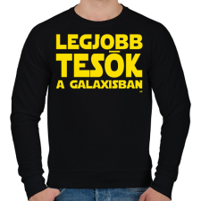PRINTFASHION Legjobb tesók a Galaxisban Star Wars - Férfi pulóver - Fekete férfi pulóver, kardigán