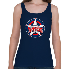 PRINTFASHION LEGJOBBANYÓS - Női atléta - Sötétkék női trikó