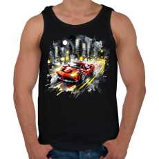 PRINTFASHION LEGO Ferrari - Férfi atléta - Fekete