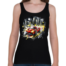 PRINTFASHION LEGO Ferrari - Női atléta - Fekete