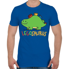 PRINTFASHION Legoszaurusz - Férfi póló - Királykék férfi póló