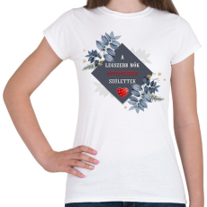 PRINTFASHION Legszebb nők november - Női póló - Fehér