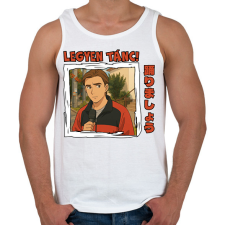 PRINTFASHION Legyen tánc mém - Férfi atléta - Fehér atléta, trikó