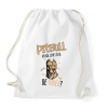 PRINTFASHION Lehet élni, de minek? - Pitbull - Sportzsák, Tornazsák - Fehér