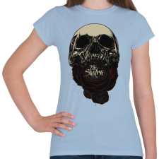 PRINTFASHION Lélekfaló - Női póló - Világoskék női póló