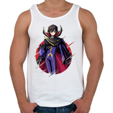 PRINTFASHION Lelouch CG - Férfi atléta - Fehér